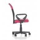 Кресло компьютерное HALMAR TIMMY розовый/черный